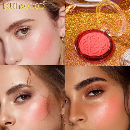 KEVIN & COCO - Face-Pink Flowers Petal Blush 🌸
