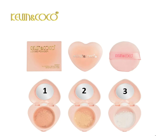 KEVIN & COCO 3 Colors Loose Powder
