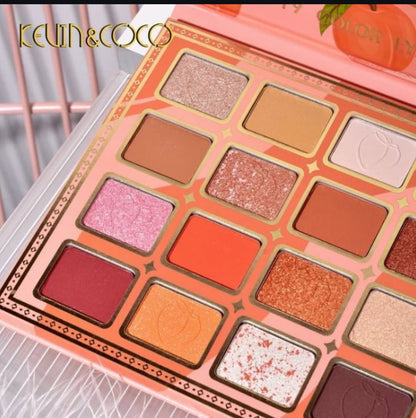 KEVIN&COCO Peach 19 Color Eyeshadow Palette