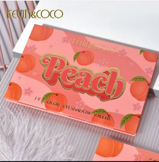 KEVIN&COCO Peach 19 Color Eyeshadow Palette