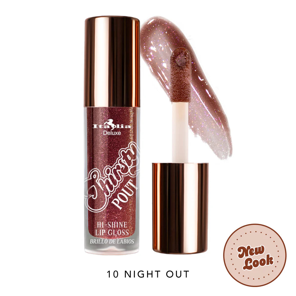 ITALIA DELUXE Thirsty Pout Hi-Shine Lip Gloss