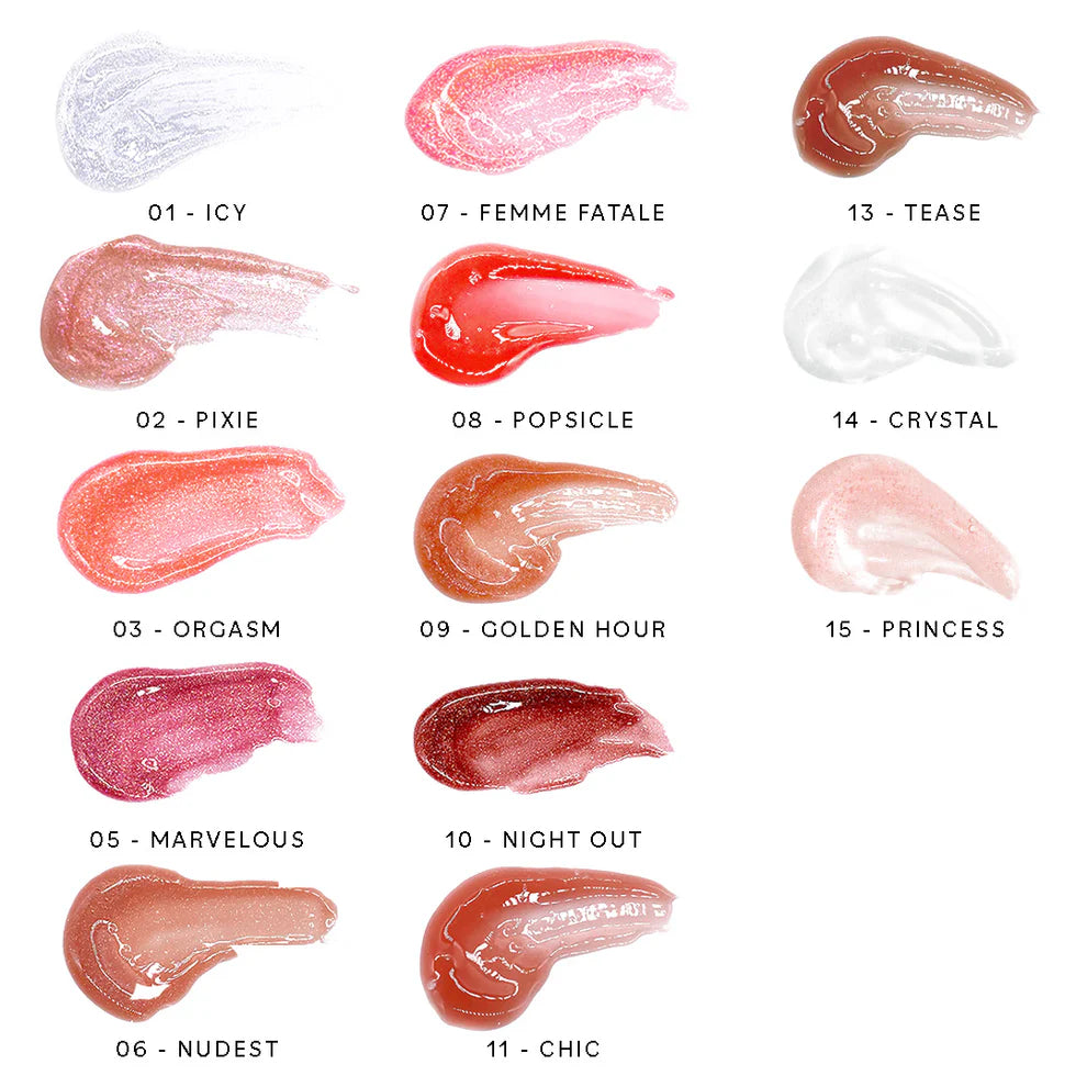 ITALIA DELUXE Thirsty Pout Hi-Shine Lip Gloss