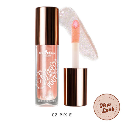ITALIA DELUXE Thirsty Pout Hi-Shine Lip Gloss