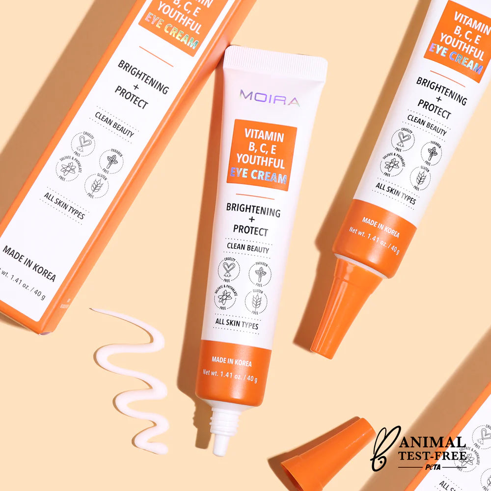 MOIRA Vitamin B,C,E Youthful Eye Cream