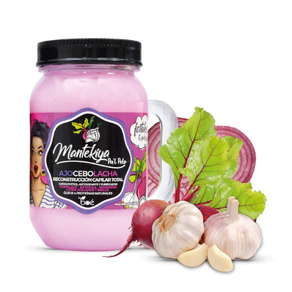 Boé Mantekiya Pal Pelo Ajocebolacha Hair Butter 16 oz - Total Hair Reconstruction Treatment