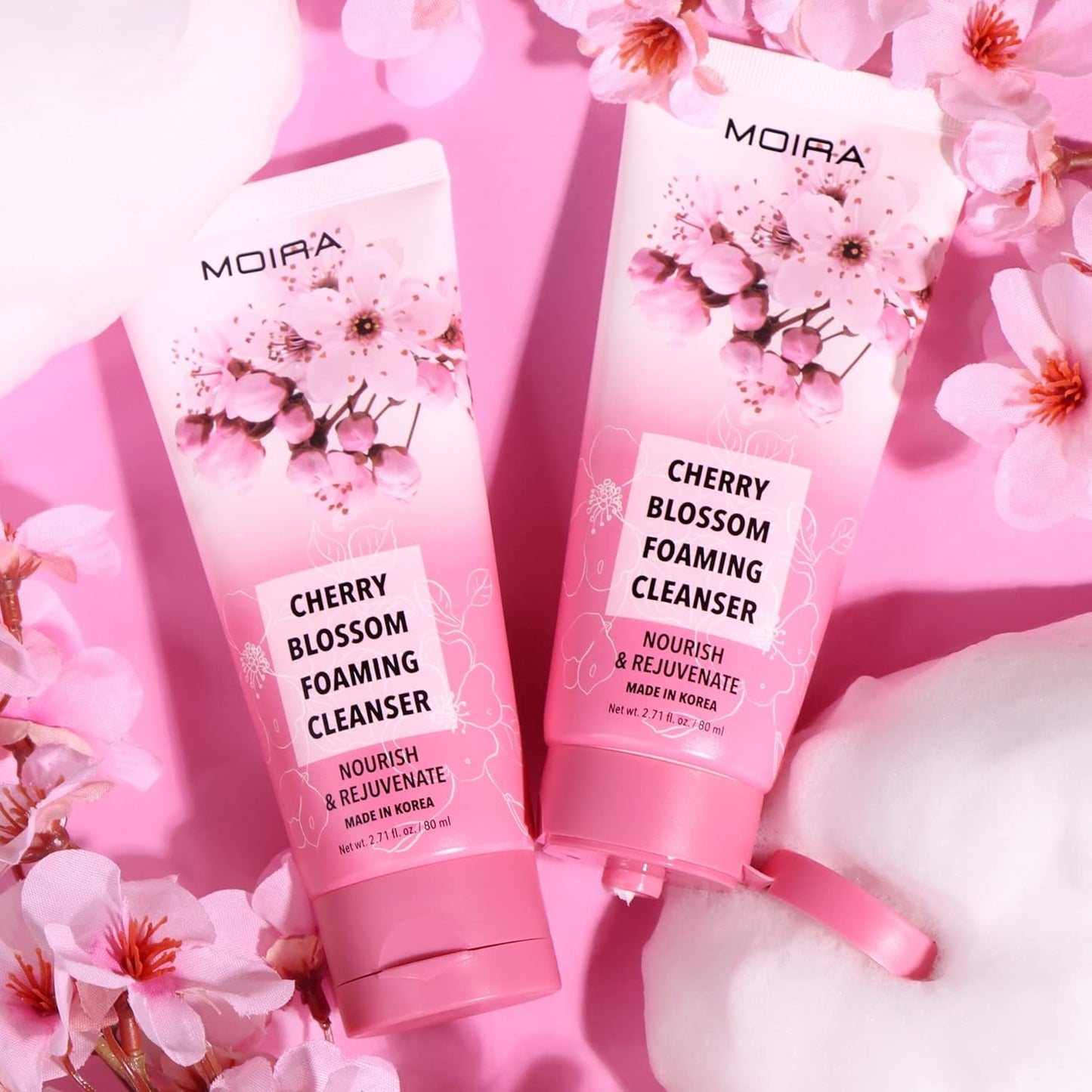 MOIRA CHERRY BLOSSOM FOAMING CLEANSER