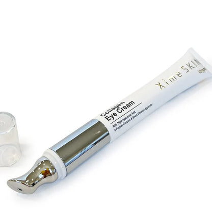 XIME SKIN Collagen Eye Cream w/ Vibrating Applicator. Vegan