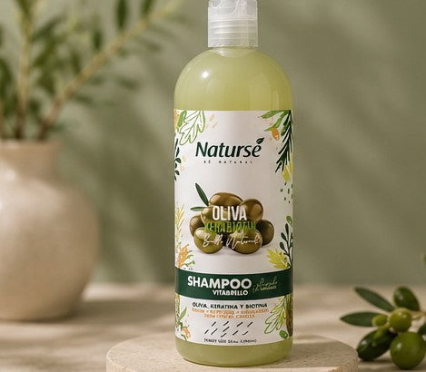 Boé Shampoo, Mask & Leave-in - Olive, Keratin & Biotin - Strength & Frizz Control