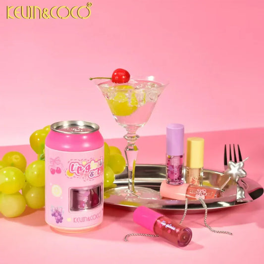 KEVIN & COCO Soda 4pc Lip Gloss