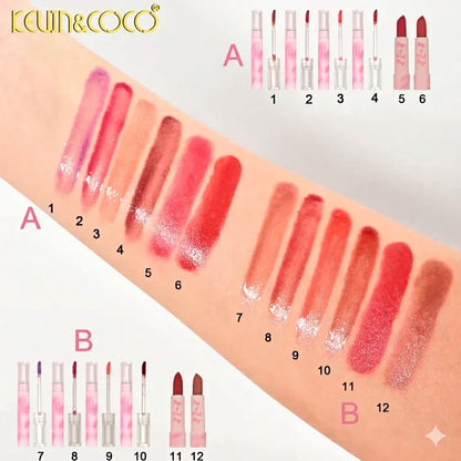 KEVIN & COCO - Creamy Poetry Series Lip Gloss & Lipstick