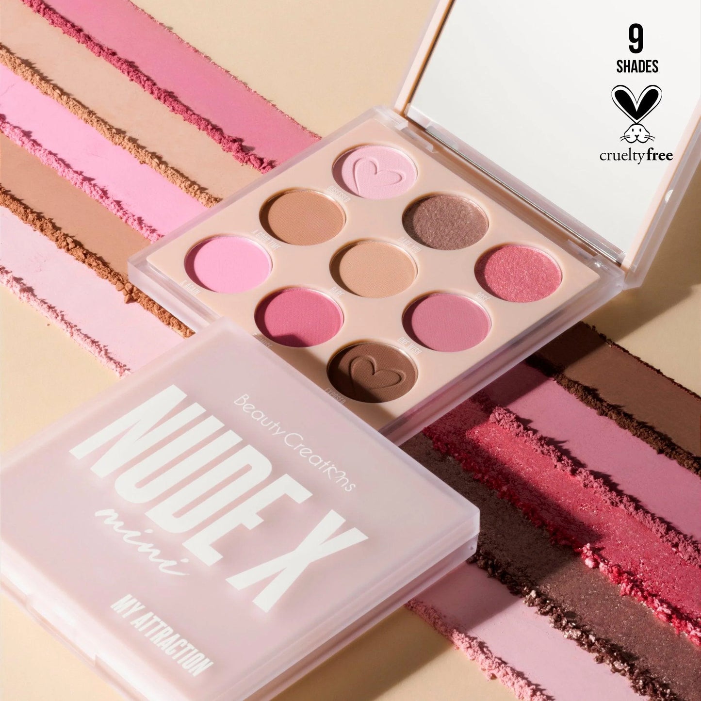 BEAUTY CREATIONS Nude X Mini Shadow Palette