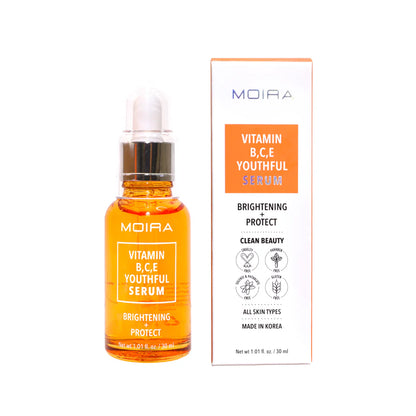 MOIRA Vitamin B,C,E Youthful Serum