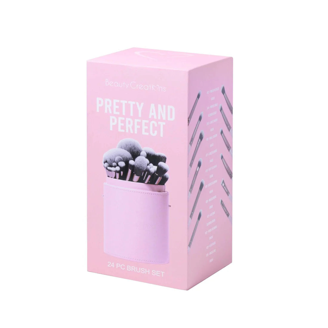 BEAUTY CREATIONS Pretty and Perfect 24 PC Brush Set