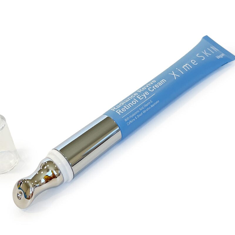 XIME SKIN Retinol Radiance Revive Eye Cream with Vibrating Applicator. Vegan