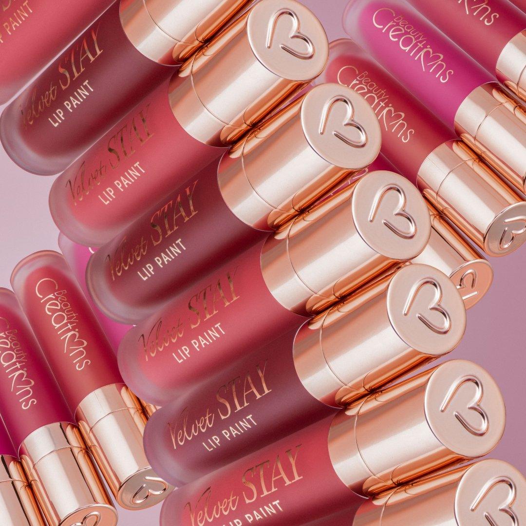 BEAUTY CREATIONS - Velvet Stay Liquid Lipstick (various shades)